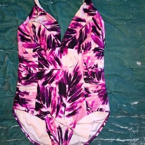 Calvin Klein Purple Bathing Suit Size 12